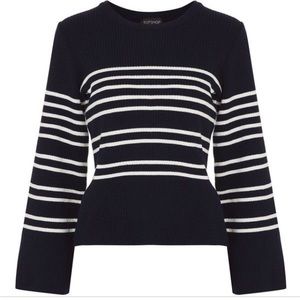 TOPSHOP Striped Sweater